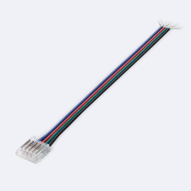 Hippo Connector with Cable for 24V DC RGBW COB LED Strip 12mm Wide IP20