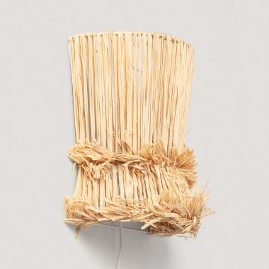 Alhena Raffia Wall Lamp ILUZZIA