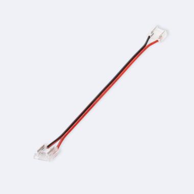 Dubbele  Connector met Kabel Voor LED Strip 12/24V DC COB IP20 Ancho 8mm