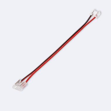 Double Hippo Connector with Cable for 24V DC SMD Monochrome LED Strip 10mm Wide 4 PIN IP20