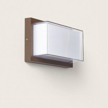 Kinkiet Ścienny Zewnęrzny LED 12W Aluminium CCT Do Wyboru Podwójny Dyfuzor Caelia