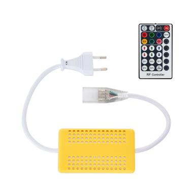 Controller Striscia LED RGB 220V AC con Telecomando RF 28 Pulsanti