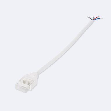 Connecteur HIPPO IP65 avec Câble pour Ruban LED RGBIC COB 24V DC IP65 Largeur 10mm