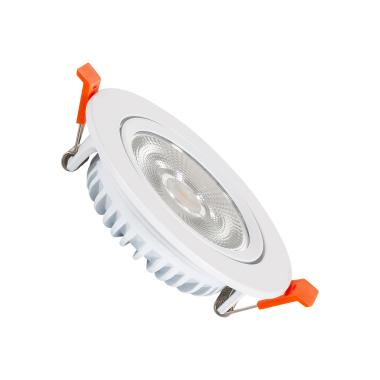 Downlight 10W COB Superslim Richtbaar LED Rond Wit Zaag maat Ø90 mm CRI90 Expert Color No Flicker