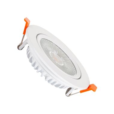 15W Round SuperSlim Addressable COB LIFUD No Flicker Expert Color CRI90 LED Downlight with Ø100 mm Cut Out