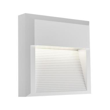 LED-Aufbauleuchte Aussen 6.4W Wand Kössel Indirect Weiss LEDS-C4 05-E012-14-CM