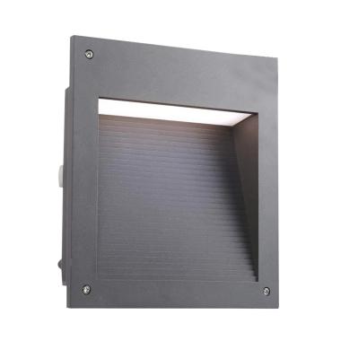 LED-Bodenleuchte Aussen 20W Einbau Micenas Square Grau Urban LEDS-C4 05-9885-Z5-CL