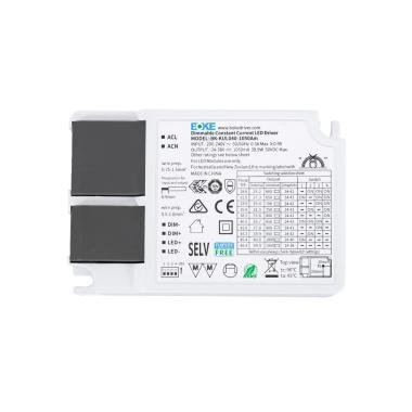 25-40W 200-240V 600-1050mA 24-38V Output Flicker Free BOKE 1-10V Dimmable Driver BK-KUL040