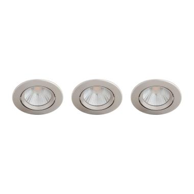 Pack Downlight LED Regolabile PHILIPS Sparkle 5.5W Foro Ø 70mm (3 Un.)