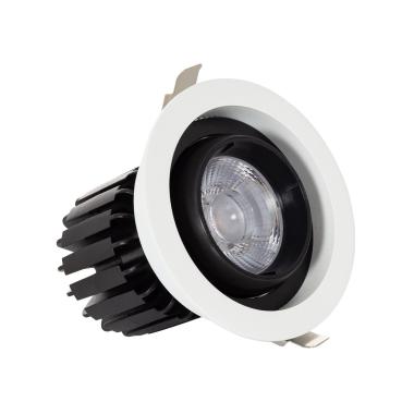 LED Downlight Einbaustrahler 18W COB Schwenkbar 360º Rund Schnitt Ø 115 mm CRI90 Expert Color Anti-Flicker