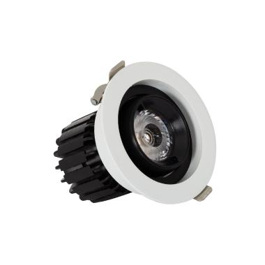 Round Adjustable 360º 7W LED Downlight Ø80mm Cut Out Expert Colour COB CRI90 No Flicker
