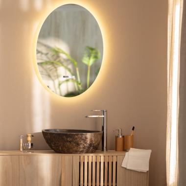 Miroir Salle de Bain avec Éclairage LED Anti-buée Catedrais 70x50cm