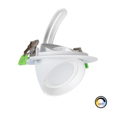 Downlight LED 48W Circolare Orientabile OSRAM CCT 120 lm/W LIFUD Foro Ø 195 mm