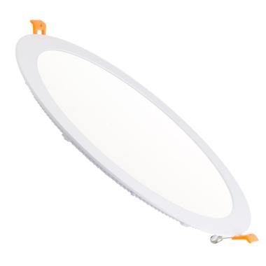 Dalle LED 30W Ronde Extra-Plate Coupe Ø 283 mm