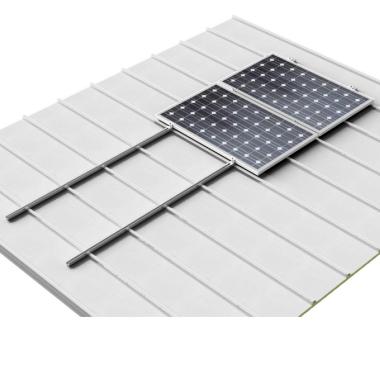 Coplanaire Structuur voor Zonnepanelen Trapeziumvormig Plaatmetaal