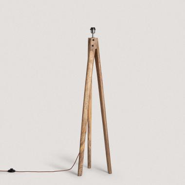 Basis Staande Lamp van Hout Kumar ILUZZIA