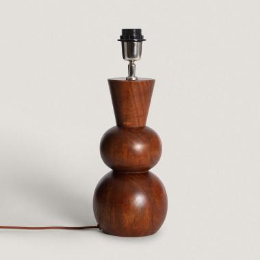 Pied de Lampe à Poser Bois Vinda ILUZZIA