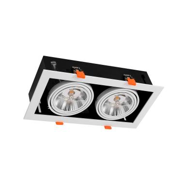 Faretto Downlight LED 24W Kardan AR111 Foro 325x165 mm