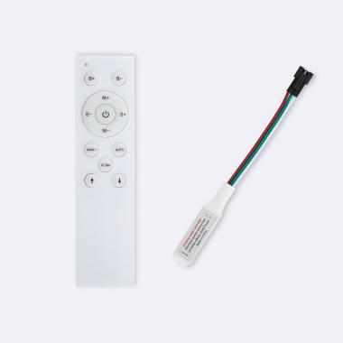 12-24V DC Digital Monochrome LED Dimmer Controller with RF Remote