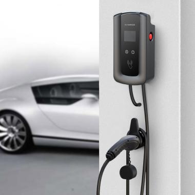 Caricabatterie per Auto Elettrica SMART Wi-Fi 11-22kW Trifase 5m