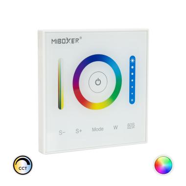 Nástěnný Dotykový Stmívač LED RGB/RGBW/RGb+CCT 12/24V DC RF MiBoxer P3