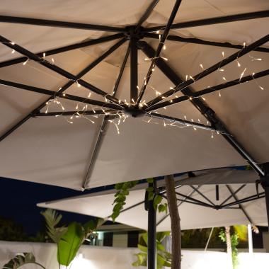 Lichtslinger LED met batterij voor Parasol 1m