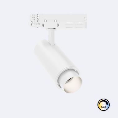 Reflektor LED do Szyn Trójfazowych 30W Fasano Cylinder CCT No Flicker Ściemnialny Biały