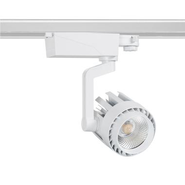 Spot LED sur Rail Triphasé 30W Dora Blanc