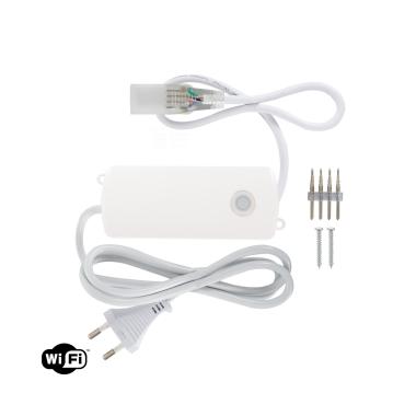 Contrôleur Ruban LED 220V AC WiFi IP65 Coupe tous les 25/100cm