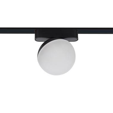 LED-Strahler für Magnetschiene 25mm SuperSlim 10W 48V Schwarz Ø100 mm