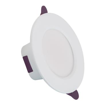 Round 8W LED Downlight Ø75mm Cut Out IP65 for Bathrooms