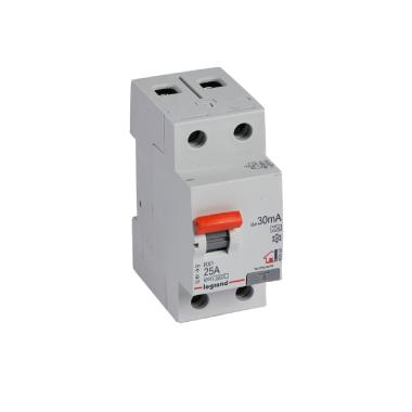 Proudový Chránič 2P 30mA 25-40 6kA Třída A LEGRAND RX³ 402059