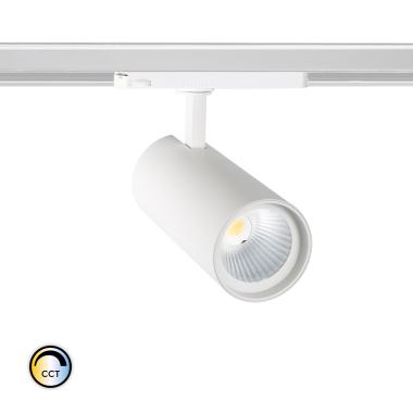 Spot LED sur Rail Triphasé 40W d'Angelo CCT PHILIPS Xitanium Blanc