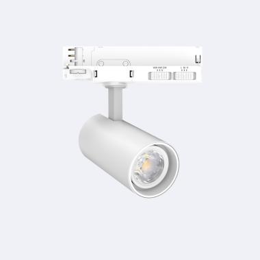 Spot LED sur Rail Triphasé 20W Fasano Dimmable CCT Blanc