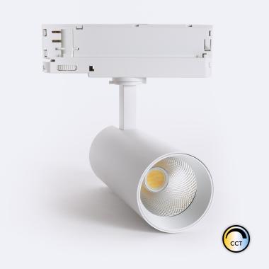 Spot LED sur Rail Triphasé 20W Carlo CCT Blanc