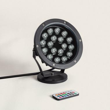 18W Colmar Outdoor RGB LED Spotlight