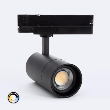 Spot LED sur Rail Triphasé 20W Wild CCT Multi-Angle 24-60º