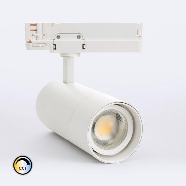 Track Spot LED Driefase 30W Wild CCT Multi Angle 24-60°