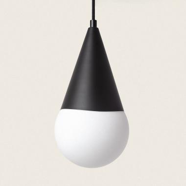 Tenul Metal & Glass Pendant Lamp