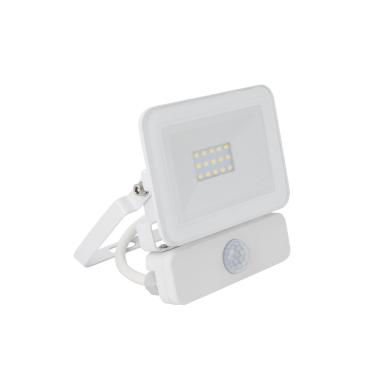 Proiettore LED 10W 120lm/W IP65 Slim con Sensore di Movimento PIR