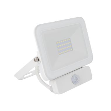 Slim 20W LED Floodlight 120lm/W IP65 with PIR Motion Sensor