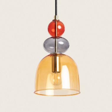 Baudelaire Metal & Glass Pendant Lamp