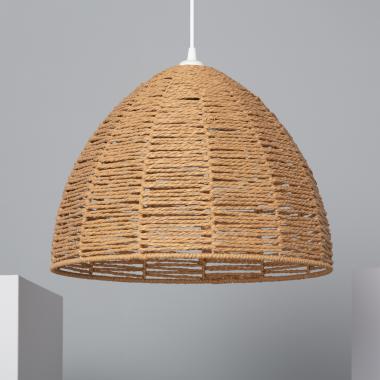 Hanglamp Gevlochten papier Nabulo