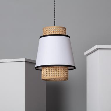 Hanglamp Marya van  rotan