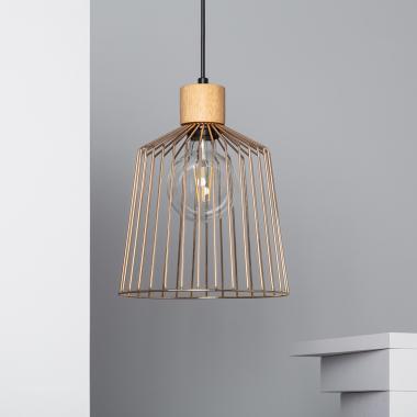 Hanglamp  Metaal en Hout Hitra