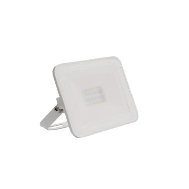 Proiettore LED Slim 10W 120lm/W IP65 Vetro Bianco