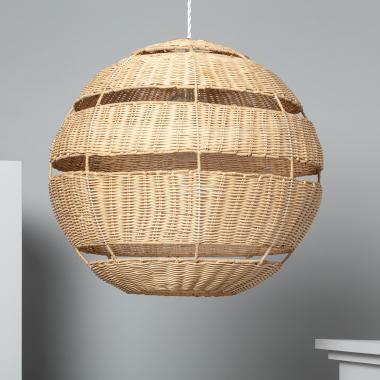 Lampada a Sospensione Rattan Big Bulang Ø500 mm