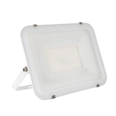 Slim Glass 100W LED Floodlight 120lm/W IP65 in White