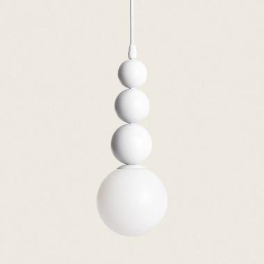 Dunia Ceramic & Glass Pendant Lamp