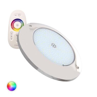 Reflektor Basenowy Natynkowy LED RGBW Podwodny 12V DC IP68 Stal Nierdzewna 20W